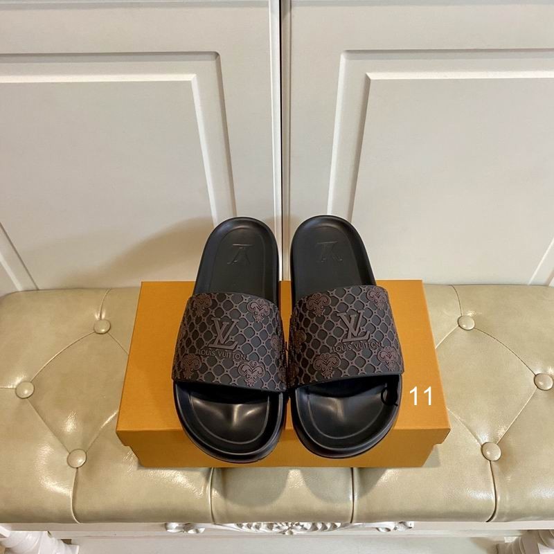 LV Men's Slippers 129